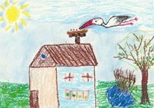 A gólya - Gyurkó Csilla 8 éves